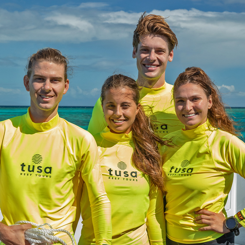 Tusa Reef Tours Crew